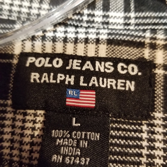VGC Men Large Polo Jeans Ralph Lauren shirt - Picture 2 of 5